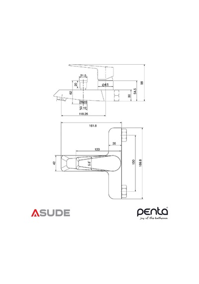 Penta 4904 Nova Banyo Bataryası Sarı