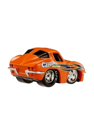 Entertaintment Cartuned S3 1963 Chevy Corvette Stingray - Turuncu Pro Street Araba
