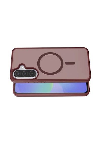 Galaxy  Uyumlu  A17 5g Jota Magsafe Kapak - Bordo