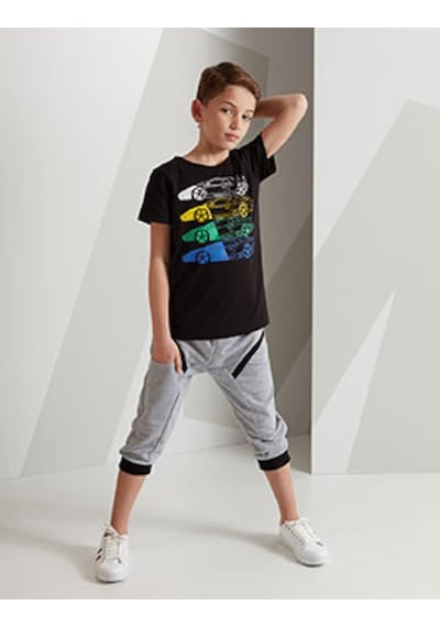 Denokids Mushi 4 Cars Baggy Takım Çok Renkli