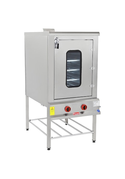 Himaksan Endüstriyel Tek Kapılı 75x100 Lpg Tüplü Pasta Börek Fırını