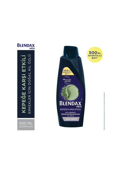 Ayrex Erkekler İçin Kepeğe Karşı Etkili 500 Ml