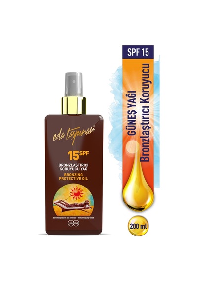 Eda Taşpınar Bronzlaştırıcı Koruyucu Yağ Sprey 200 ML