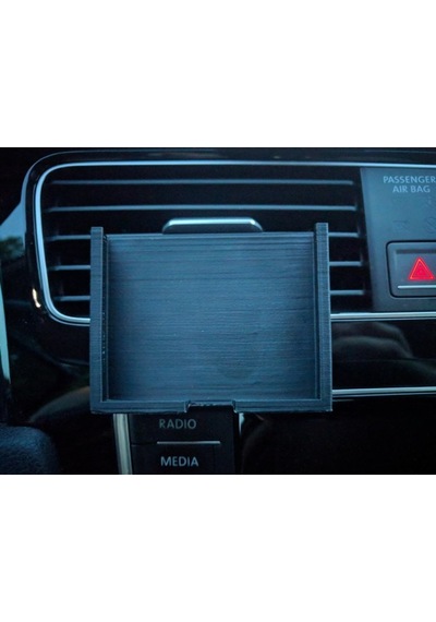 Vw Golf 7 İçin Havalandırma Çıkışlı Parametrik Telefon Tutucu Nexus 5x Stl Dahil