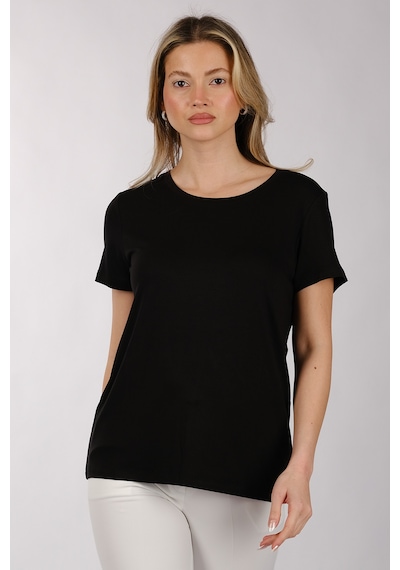 Daıdo Kadın T-shirt 19y311900981 Siyah