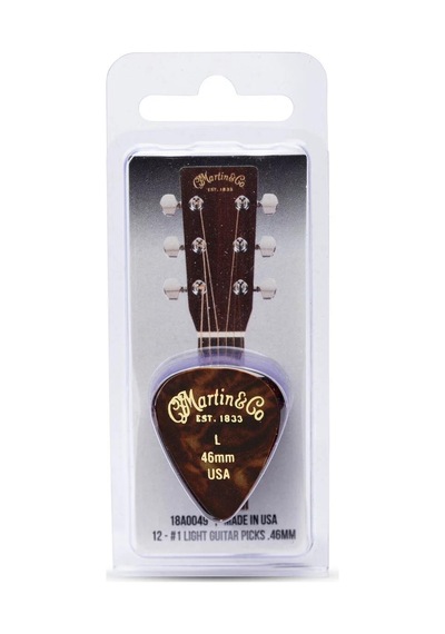 Martin 18a0049 Light 0.46mm Gitar Pena 12 Adet