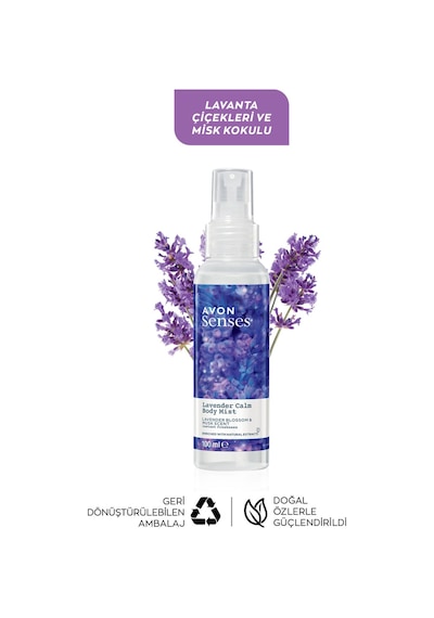 Avon Lavender Calm Lavanta ve Misk Kokulu Vücut Spreyi 2 x 100 ML