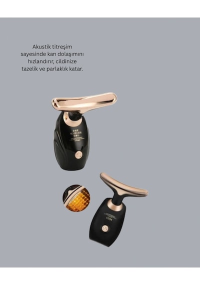 Yüz Ve Boyun İçin Cilt Sıkılaştırıcı Masaj Cihazı