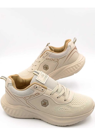 Mcdark 1938 Triko Malzeme Sneaker Ayakkabı Bej
