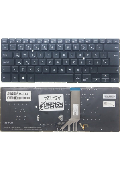 Asus Uyumlu Vivobook S14 S410U. X411U Klavye Işıklı Siyah Tr Siyah - Işıklı Asus Uyumlu Vivobook S14 S410U. X411U Klavye Işıklı Siyah Tr Siyah - Işıklı
