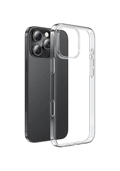 Şeffaf Soft Silikon Kılıf Zebana -Apple Uyumlu iPhone-16-pro-max Şeffaf