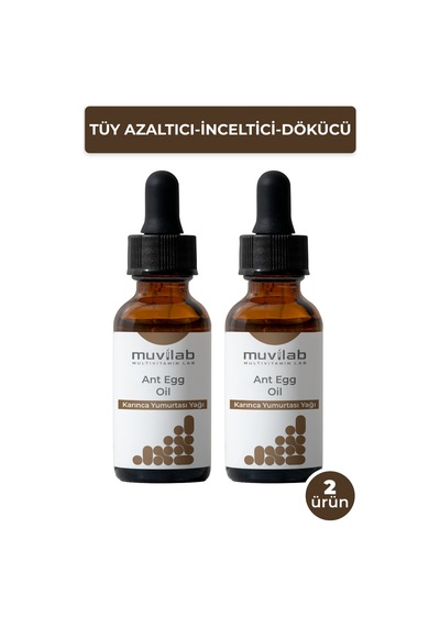 Karınca Yumurtası Yağı Tüy Azaltıcı Ve Ağda Tüy Dökücü Serum 2 Adet