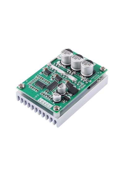 Dc 12v 36v 15a 500w Fırçasız Motor Sürücü Soğutucu Pwm Bldc Hız Kontrol Kartı İleri Geri Yön