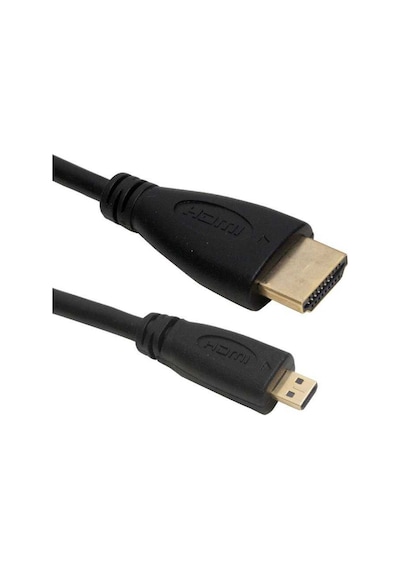 HDMI Erkek Mikro HDMI Erkek Altın Uçlu Kablo -  1.5 M