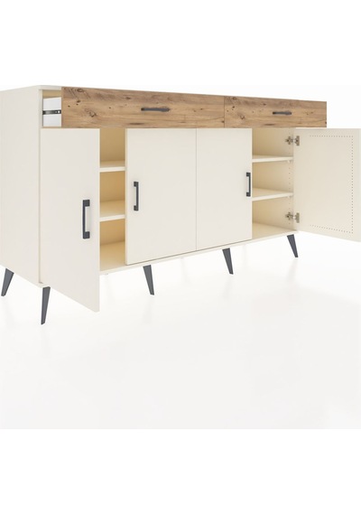 Hyperion Konsol 4 Raflı 2 Çekmeceli 4 Kapaklı 176x44x99 Aytaşı-ay Aytaşı-aytaşı/çam Hyperion Konsol 4 Raflı 2 Çekmeceli 4 Kapaklı 176x44x99 Aytaşı-ay Aytaşı-aytaşı/çam