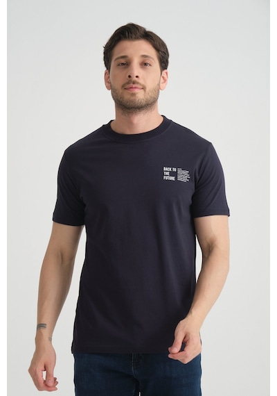 Shooter Sportwear Shooter Erkek Pamuklu T-shirt Premium Kalite Minimal Tasarım Regular Kalıp Lacivert Shooter Sportwear Shooter Erkek Pamuklu T-shirt Premium Kalite Minimal Tasarım Regular Kalıp Lacivert