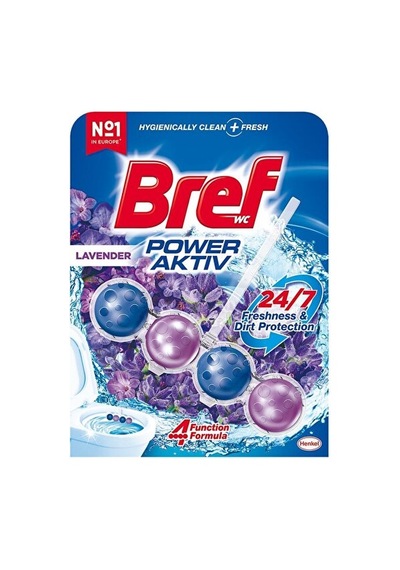 Bref Power Aktiv Wc Blok Klozet Koku Giderici Lavanta 50 G 20'li Paket