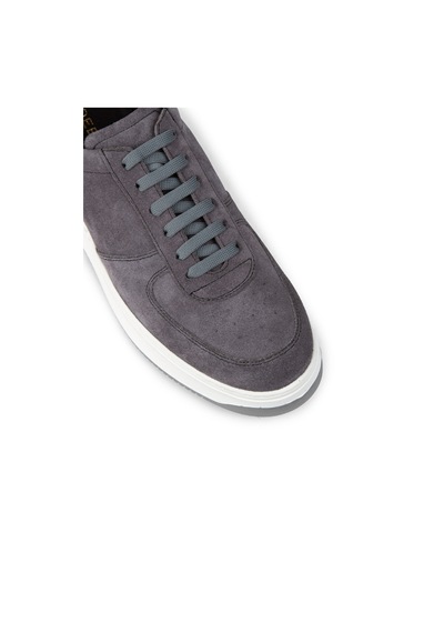 Deery Hakiki Süet Gri Erkek Sneaker Ayakkabı - 01965Mgrıe04 Gri