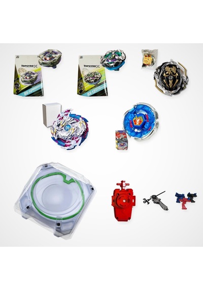 Beyblade Karışık Seri Set 5 Beyblade 3 Fırlatıcı 1 Arena - Bx-14, Bx-13, B-150, B-97, Bb28