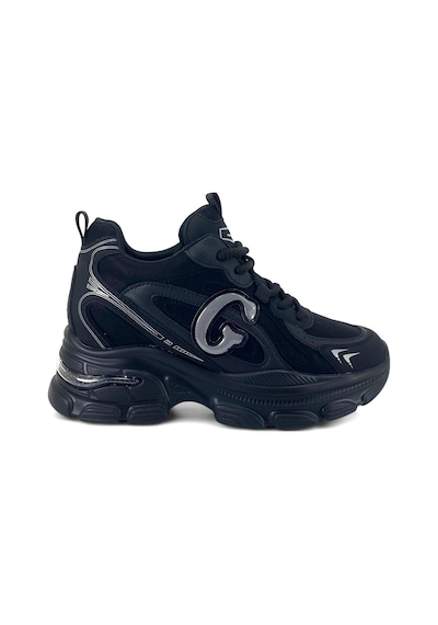 Guja 450 Kadın 25ka Sneaker Günlük Ayakkabı Siyah Siyah