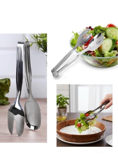 Salata Maşası Paslanmaz Çelik, Pratik Servis Maşası