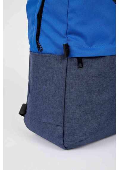 Defacto Unisex Laptop Bölmeli Okul Sırt Çantası U3655aznsbe2 Mavi
