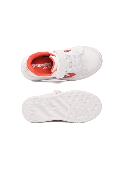 Hummel 900869 Hml Malmo Jr Beyaz-kırmızı Unisex Çocuk Spor Ayakkabı Beyaz - Kırmızı