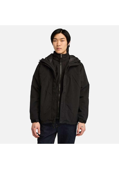 Timberland Winnick Waterproof 3in1 Jacket Erkek Mont-31887 Siyah