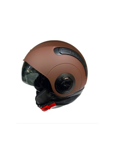 Nexx SX.10 Çenesiz Güneş Gözlüklü Kask Mat Kahverengi