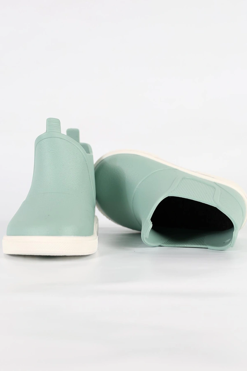 Boatilus Baby Beatly-b Çocuk Pastelgreen/white Yağmur Çizmesi Yeşil
