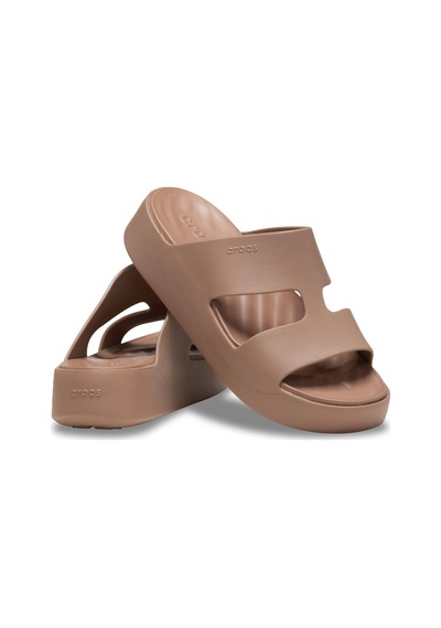 Crocs Getaway Platform H-strap Kadın Terlik Cr209409 Crc.2q9 Kahve