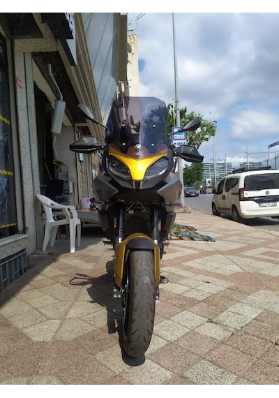 2020-25 Bmw F900xr Uzun Ön Cam Koyu Füme Uzunluk 51cm 4mm Zeus
