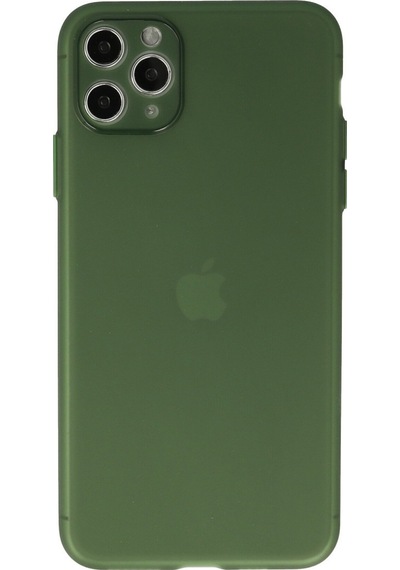 Apple iPhone  Uyumlu  11 Pro Max Kılıf Puma Silikon - Yeşil