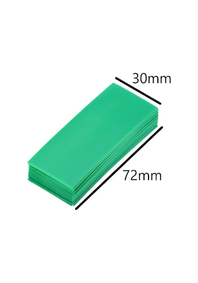 18650 İçin Renkli Makaron - Shrink Pvc 50-Koyu Mavi