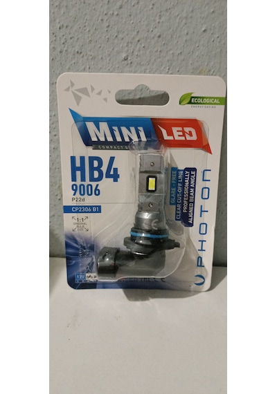 Photon Hbb4-9006 Mini Compact Led Oto Ampul Photon 2li Set 2adet