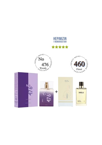 No: 476 + 460 Unisex / Kadın Parfüm Edp 50 Ml Woody / Floral - Mn Baharat