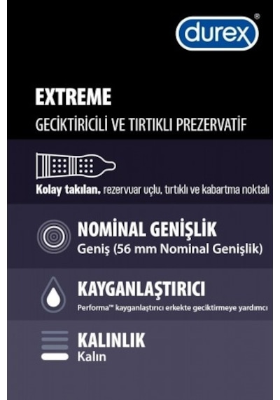 Durex Klasik Prezervatif 16'lı + Extreme Prezervatif 20'li