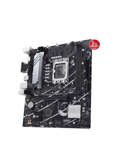 Asus Prıme B760m-k D4 Ddr4 5333mhz Oc Rgb M.2 Matx 1700p