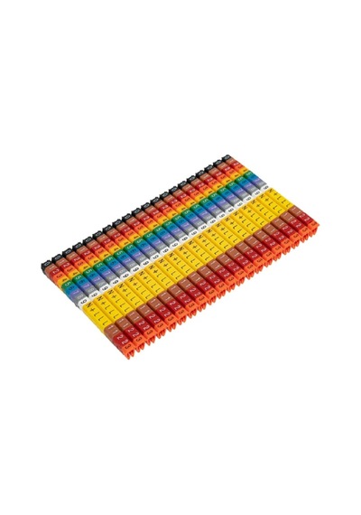 Onka Kcg01- 9 ,beyaz/9-numara 400-adet 0.50mm²..1mm² Kablo Numaratör
