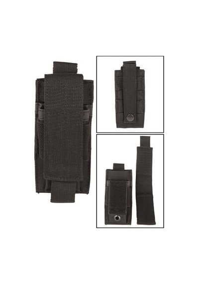 Sturm Single Pouch Tekli Şarjör Kılıfı | Siyah