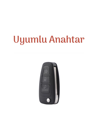 Ford Focus Uyumlu Mondeo Transit Tourneo Custom Ranger Anahtar Kılıfı B