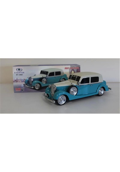 Everton Rt-1960 Mavi Arabalı Bluetooth Fm-usb-tf-aux Şarjlı Nostaljik Radyo