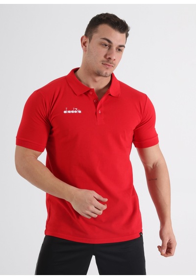 Diadora Liv Kamp Polo T-Shirt Kırmızı
