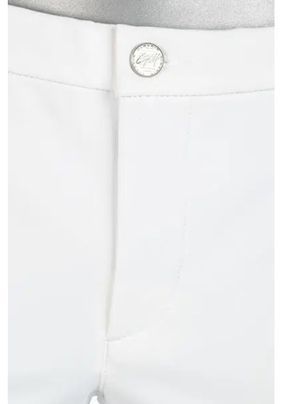 Alberto Ian 3xdry Cooler Slim Fit Erkek Pantolonu Whıte 100
