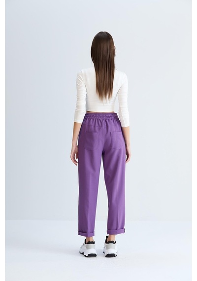 Sortie Collection Neva Model Pantolon Mor-mor Mor