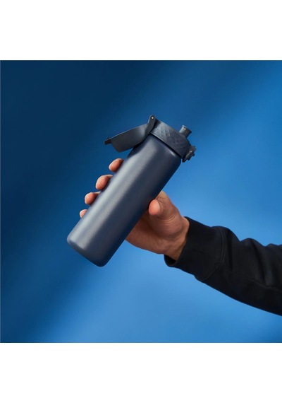 Ion8 - İnce Su Termosu - Lacivert - 500 Ml - Sızdırmaz