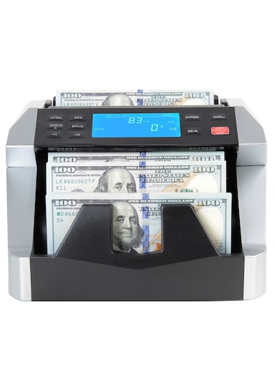Sigma SC8520B Karışık Para Sayma Makinesi, TL Karışık, Euro ve Usd Adet Sayım + Müşteri Ekranı