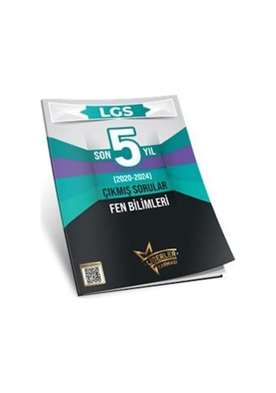 Lgs Son 5 Yıl Fen Bilimleri Çıkmış Sorular 2020-2024 / Kolektif