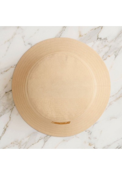 Bk Gift Kişiye Özel İsim Nakışlı Unisex Bucket Şapka Krem Pamuk Gabardin Kumaş Yazlık Şapka
