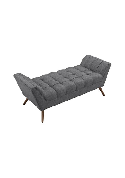 Anka Puf Bench Bank Antrasit